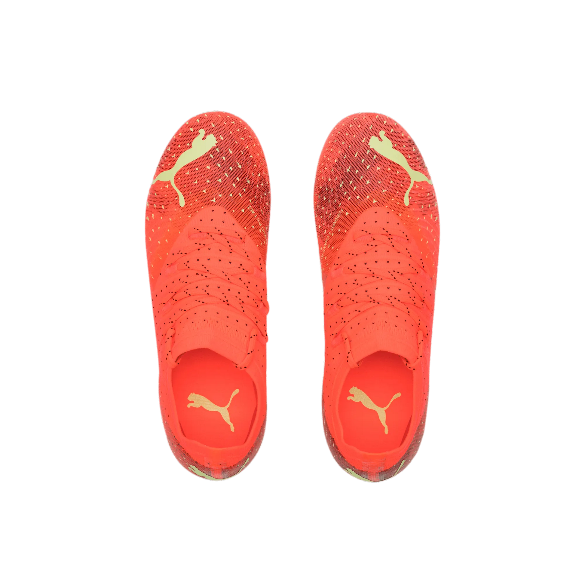 Puma Jr Future Z 2.4 FG/AG - Coral-Salmon (Pair - Top)