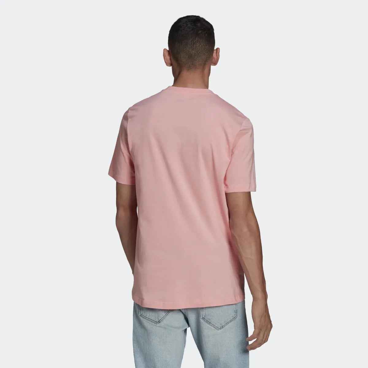 adidas 2022-23 Juventus Graphic Tee - Glow Pink (Model - Back)