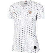 Nike France 2019-20 Women's WC Away Jersey - White