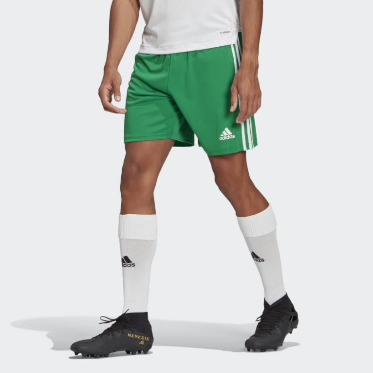 Adidas Squadra 21 Shorts Team Green-White (Model - Front)