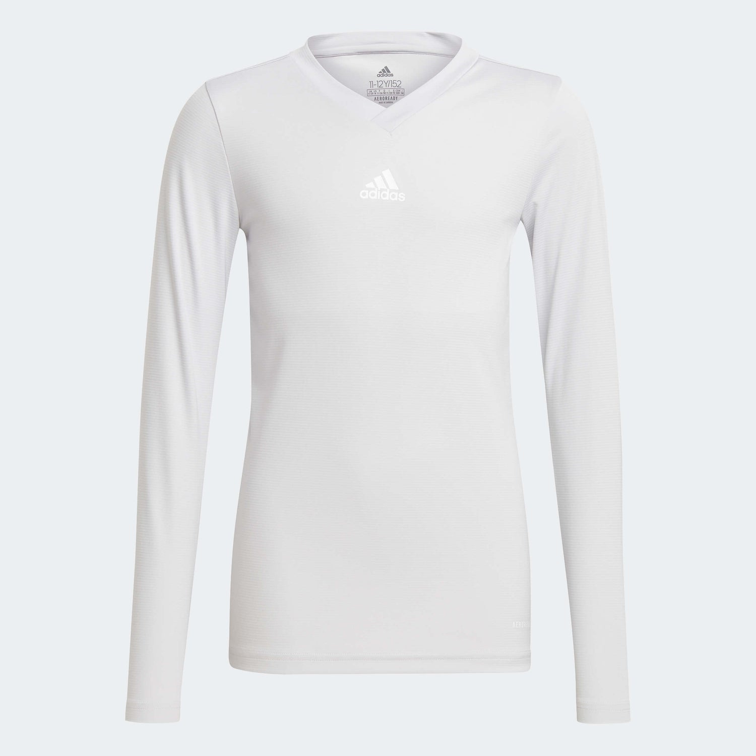 Adidas Youth Team Base Tee Grey (Front)