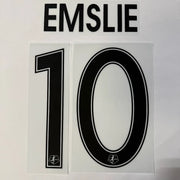 Angel City 2026-Away EMSLIE #10 Official Name Set