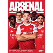 Arsenal 2026 Official Calendar (Front)