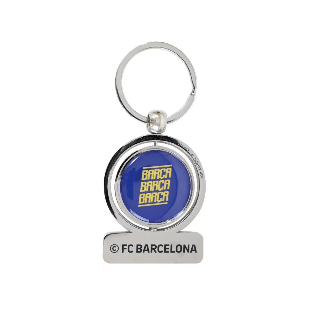 Barcelona Double-Sided Spinner Keychain (Back)