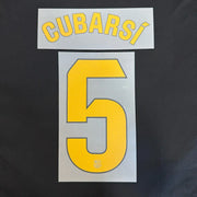Barcelona 2026/27 Home CUBARSI #5 Youth Official Name Set