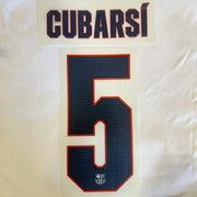 Barcelona 2026/27 Third CUBARSI #5 Official Name Set (UCL Version)