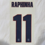 Barcelona 2026/27 Third RAPHINHA #11 Third Youth Official Name Set (UCL Version)