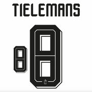 Belgium 2026- Away TIELMANS #8 Official Name Set