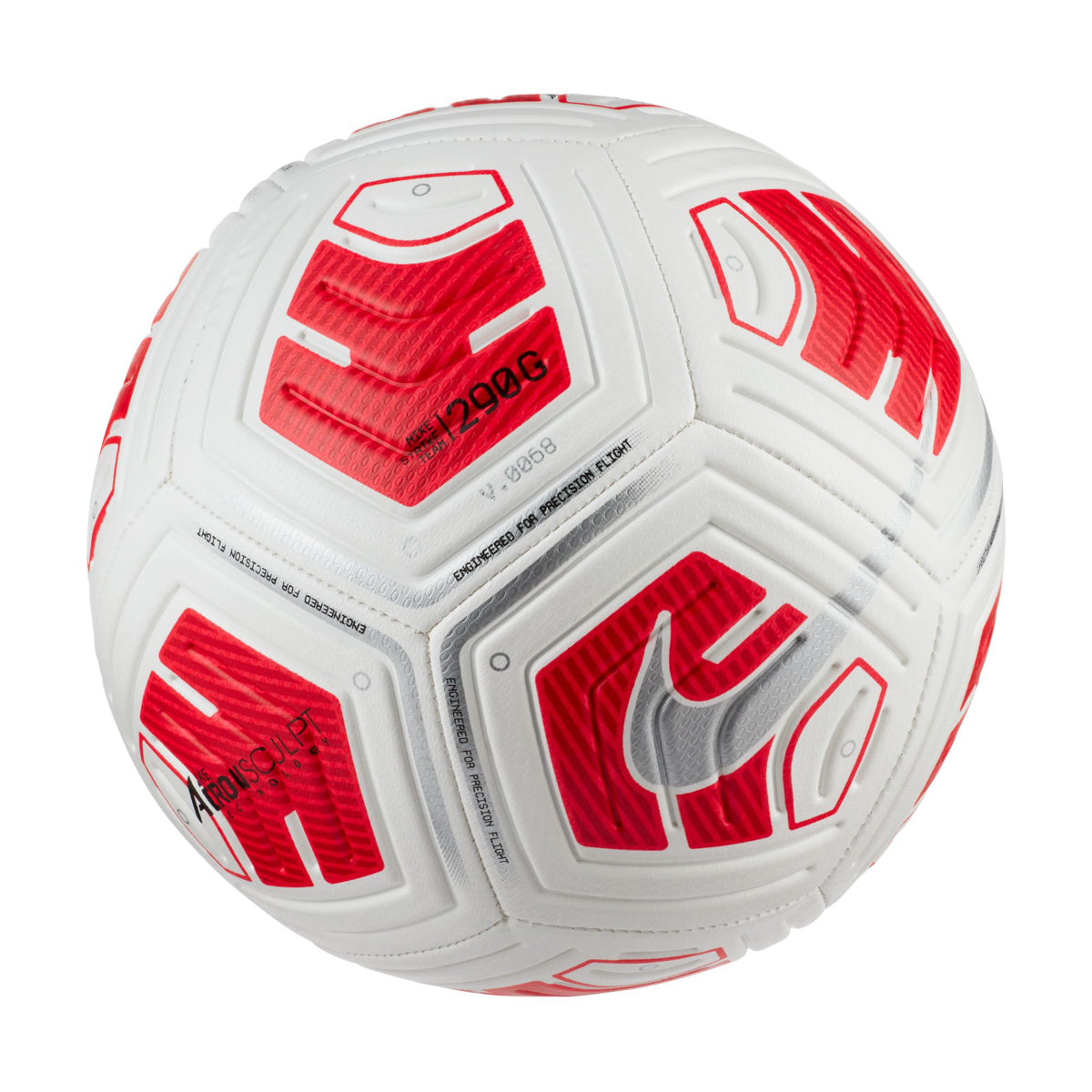 Nike 2020-21 Premier League Strike Ball - Crimson-Black-White 5