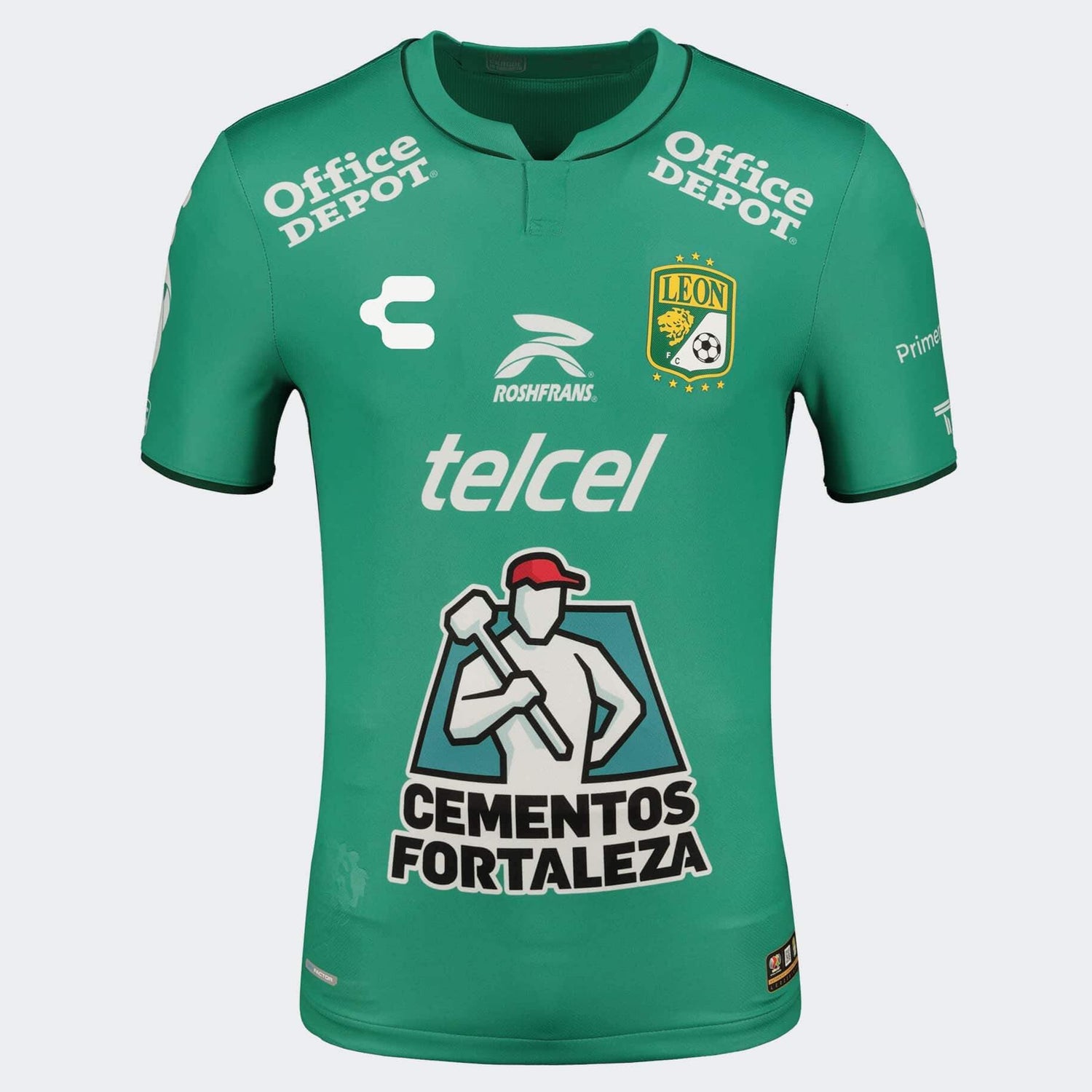 Charly 2023-24 Leon Men's Stadium Home Jersey (Front)