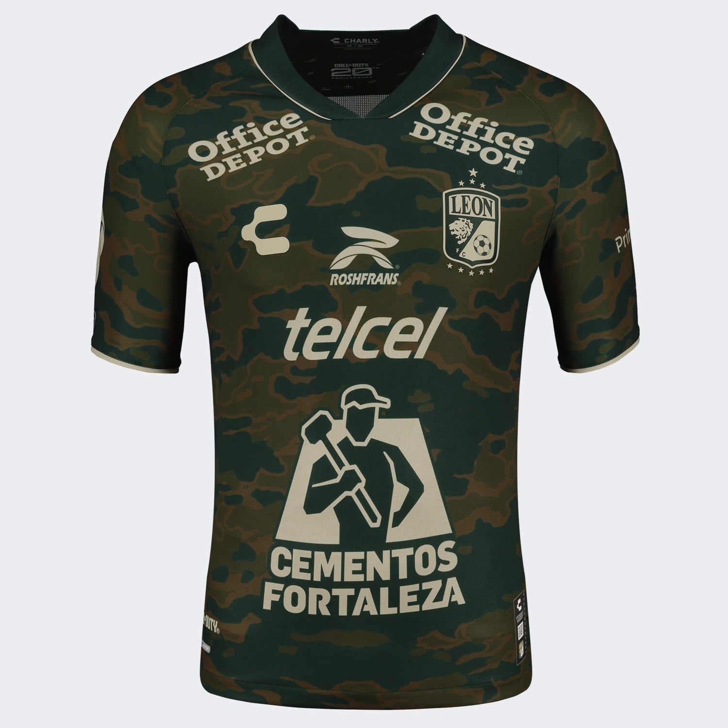Charly 2023-24 Leon Men's Stadium Third Call of Duty Special Edition Jersey (Front)