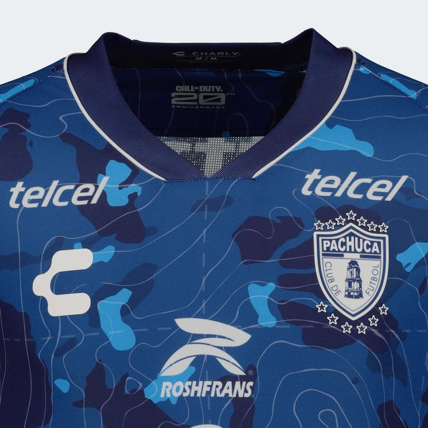 Charly 2023-24 Pachuca Men's Stadium Third Call of Duty Special Edition Jersey (Detail 1)