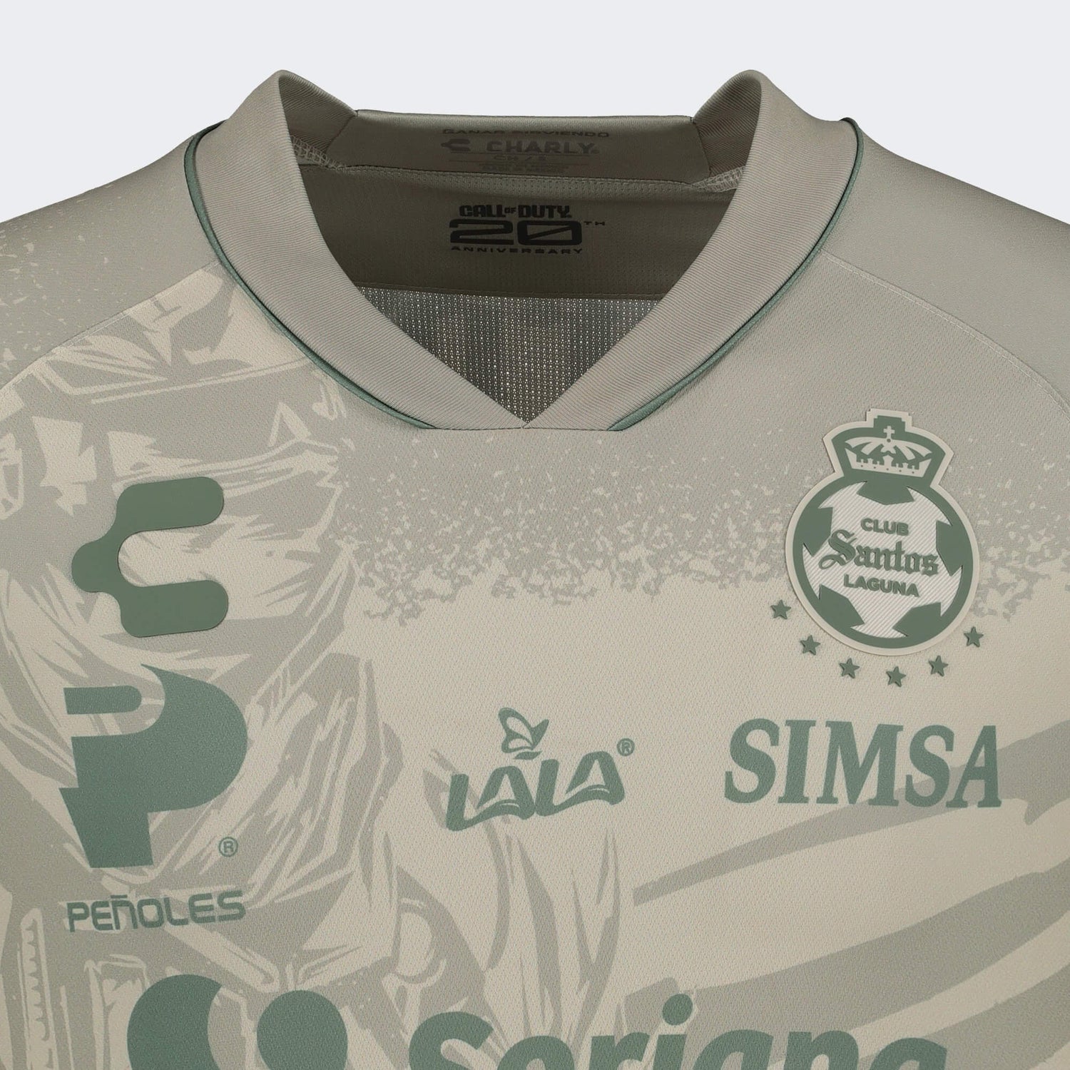 Charly 2023-24 Santos Stadium Third Call of Duty Special Edition Jersey (Detail 1)