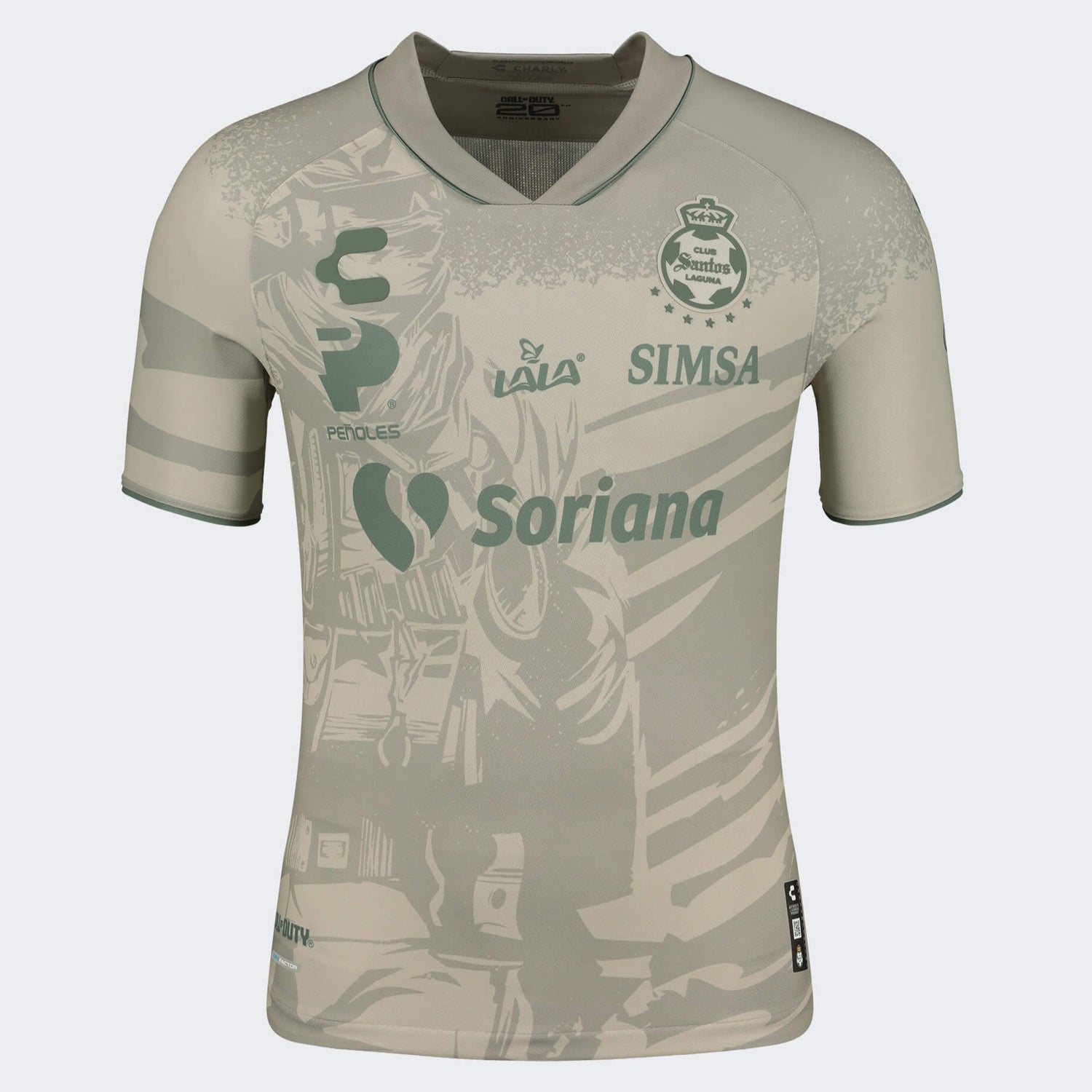 Charly 2023-24 Santos Stadium Third Call of Duty Special Edition Jersey (Front)