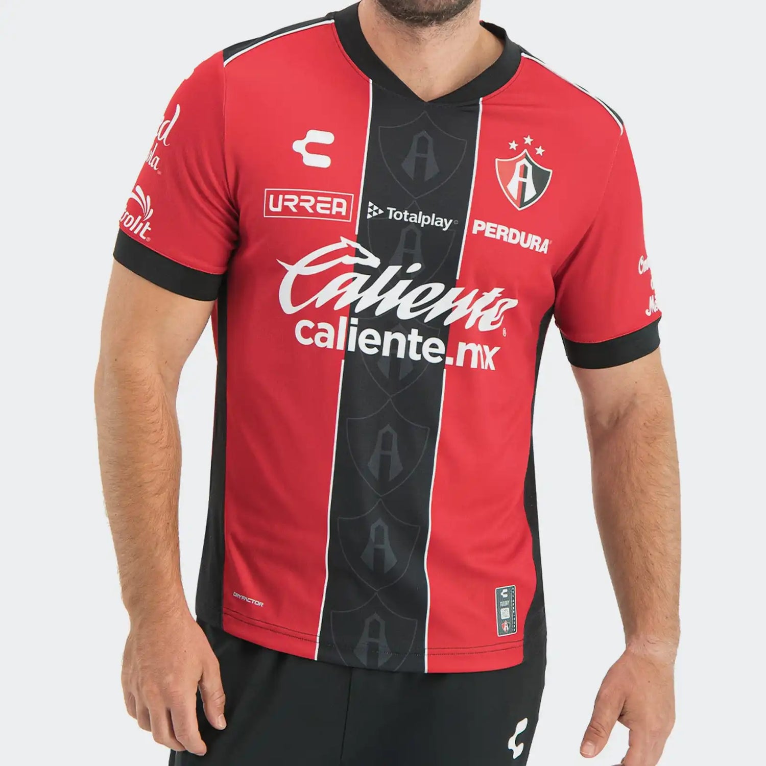 Charly 2025-26 Atlas Men's Stadium Home Soccer Jersey (Detail 1)
