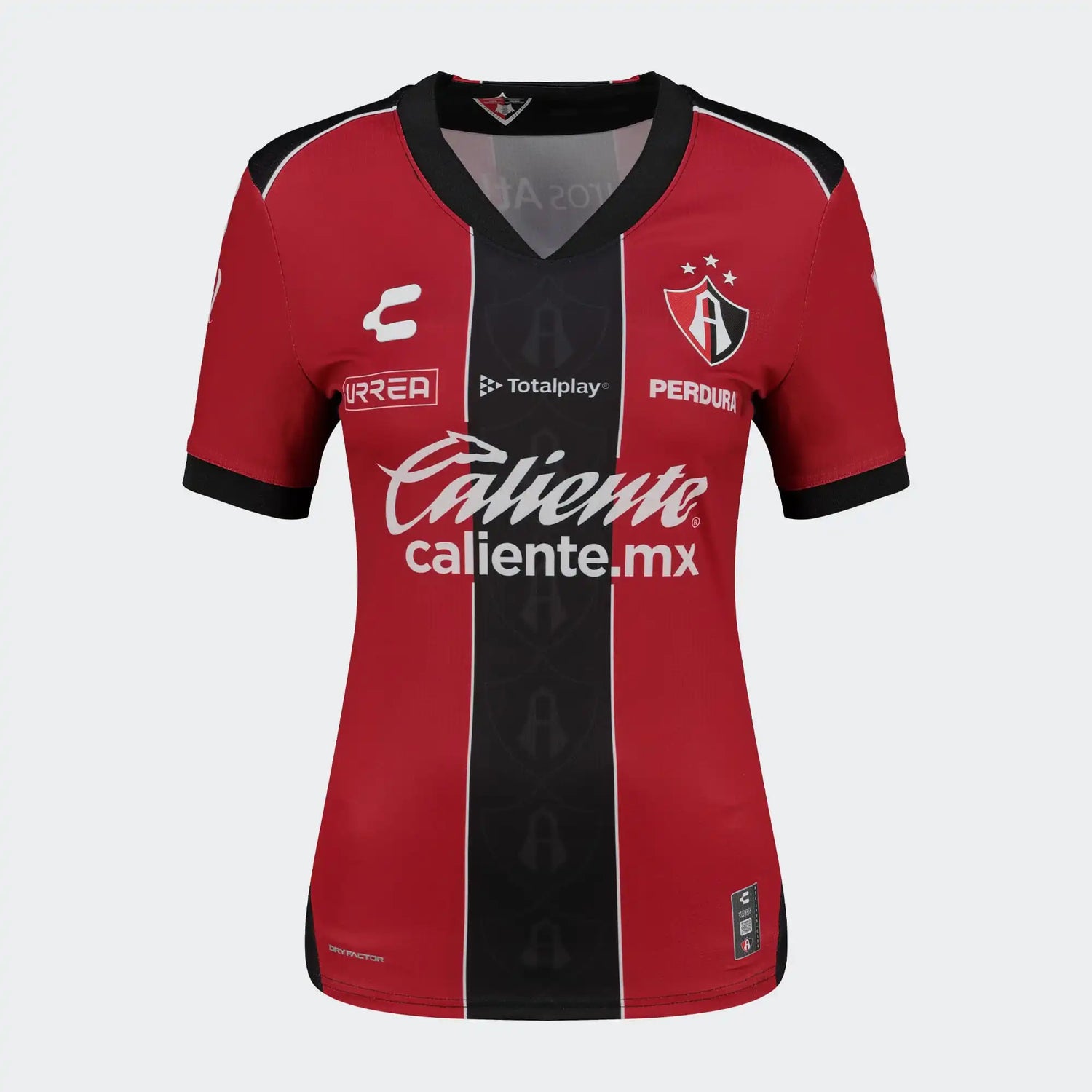 Charly 2025-26 Atlas Women's Stadium Home Soccer Jersey (Front)