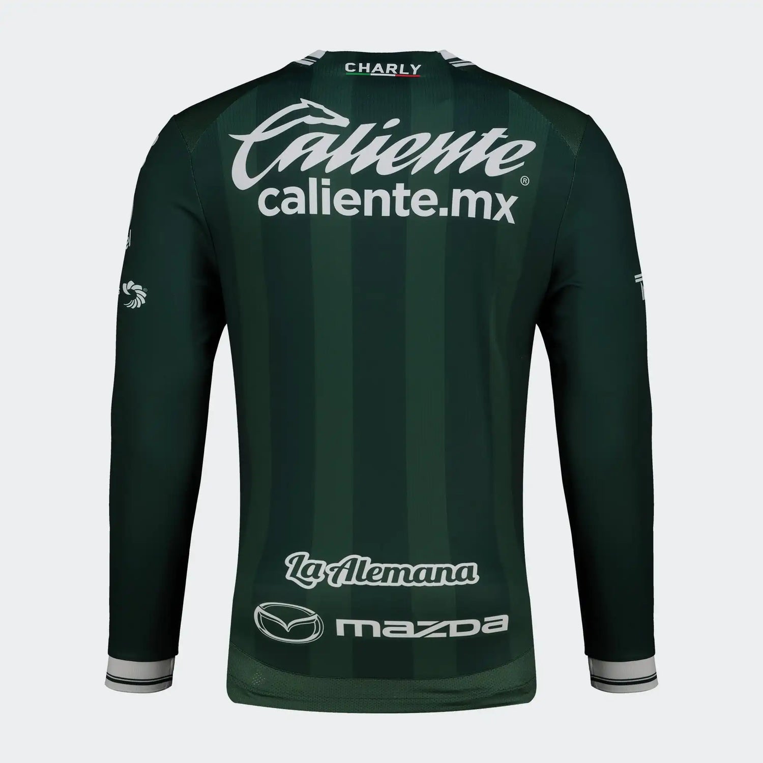 Charly 2025-26 Leon Men's Stadium Home Long-Sleeve Soccer Jersey (Back)