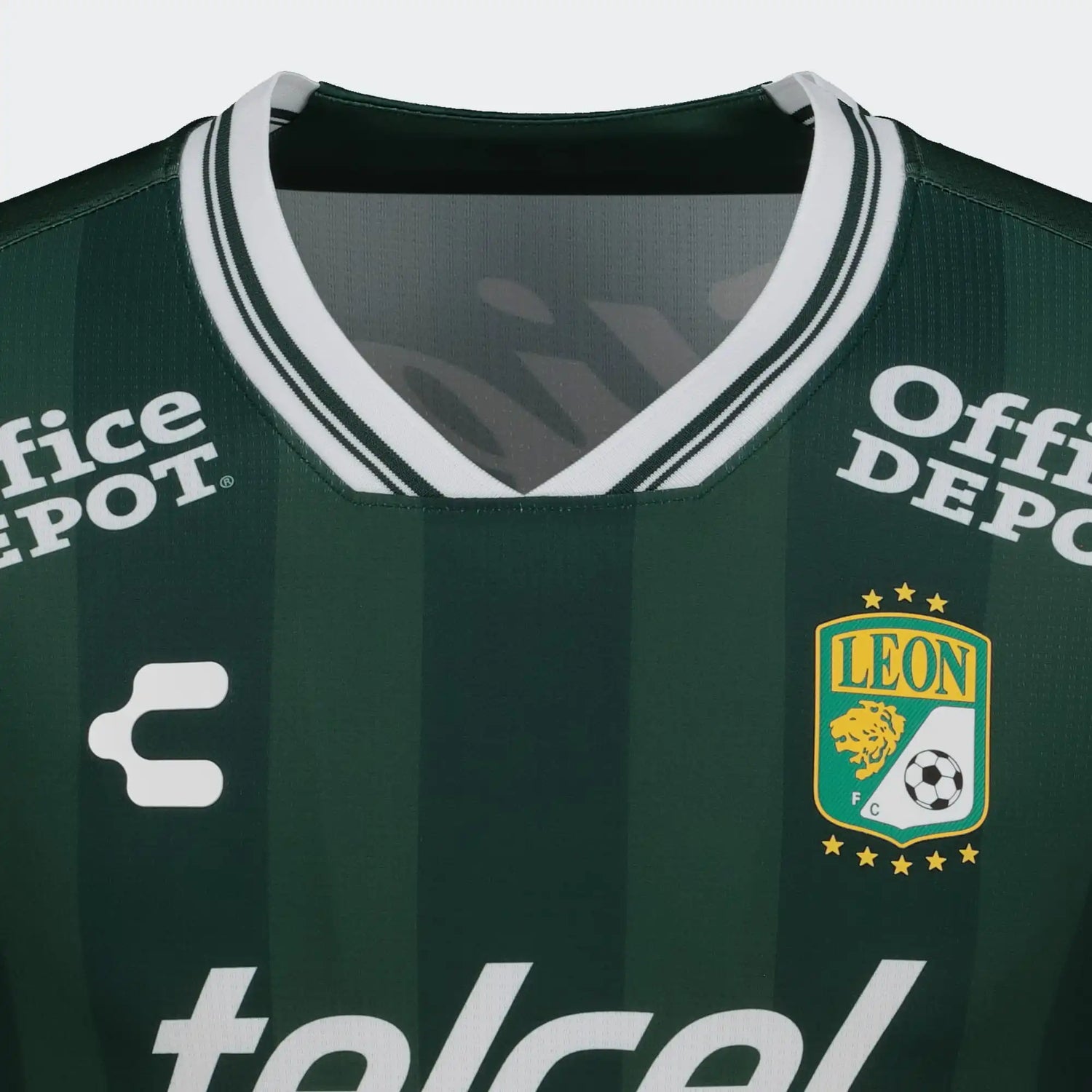 Charly 2025-26 Leon Men's Stadium Home Long-Sleeve Soccer Jersey (Detail 2)