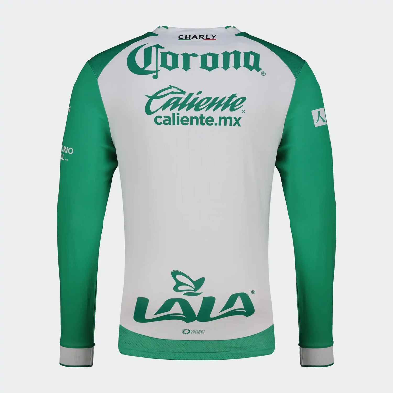 Charly 2025-26 Santos Men's Stadium Home Long-Sleeve Soccer Jersey (Back)