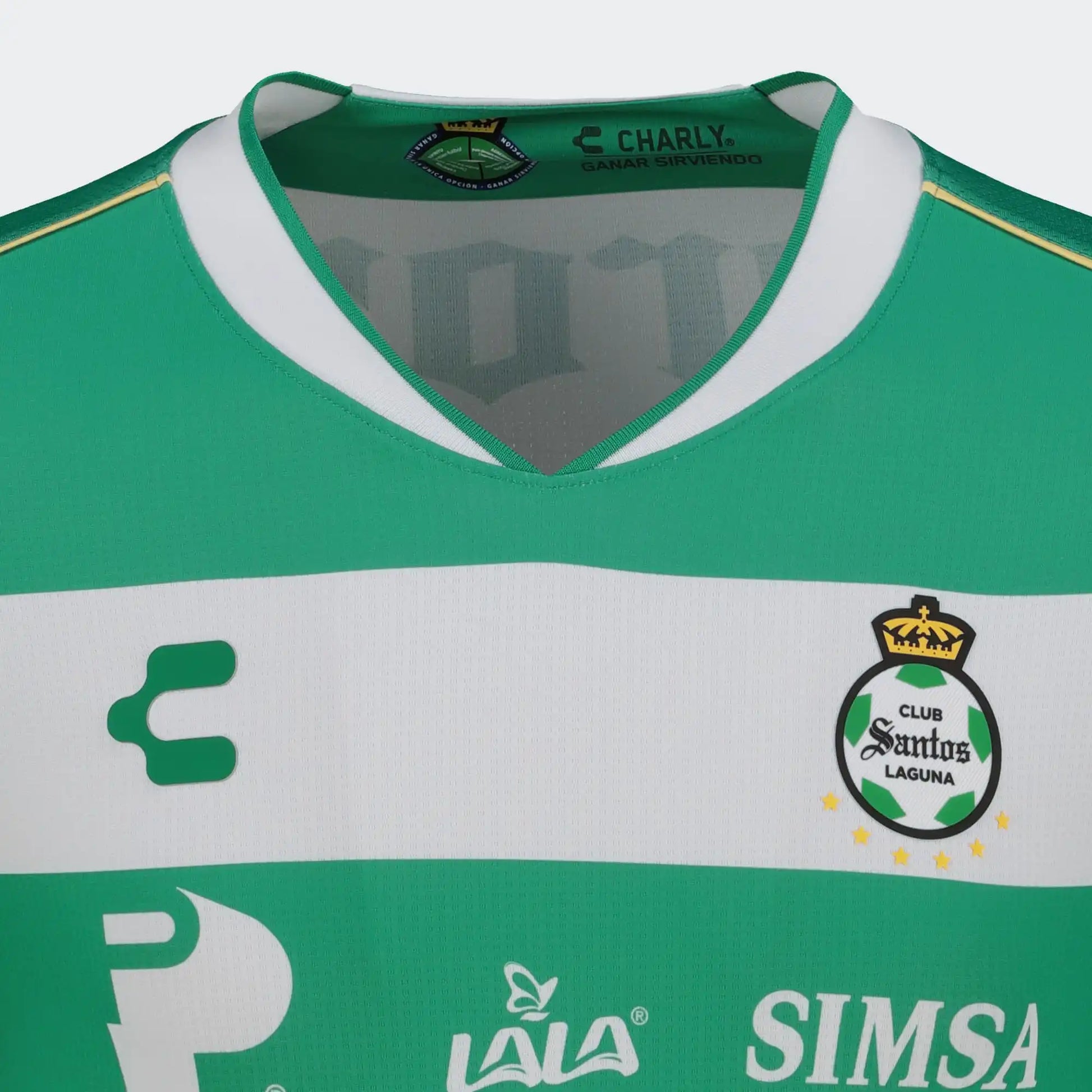 Charly 2025-26 Santos Men's Stadium Home Long-Sleeve Soccer Jersey (Detail 2)