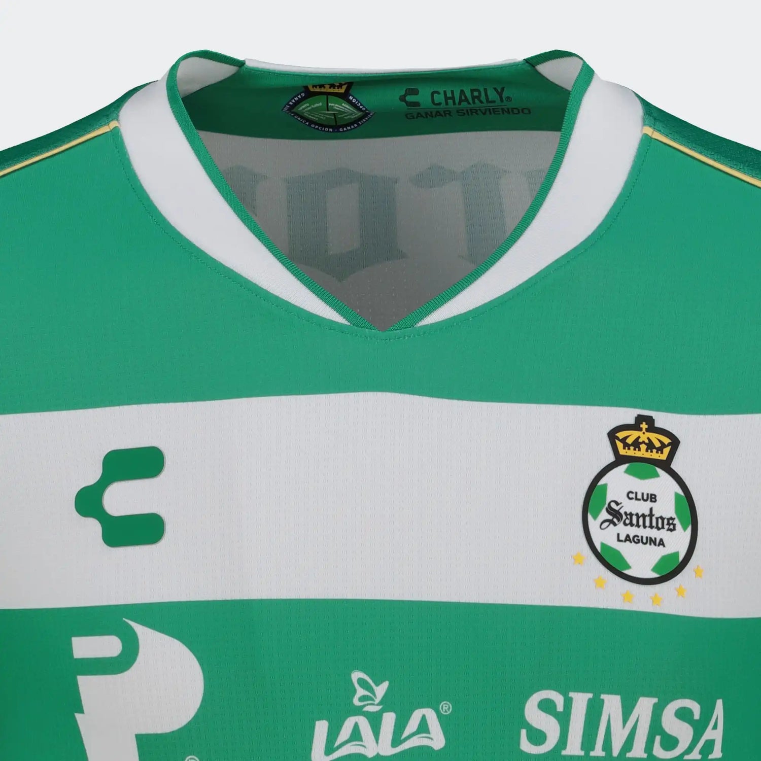 Charly 2025-26 Santos Men's Stadium Home Long-Sleeve Soccer Jersey (Detail 2)