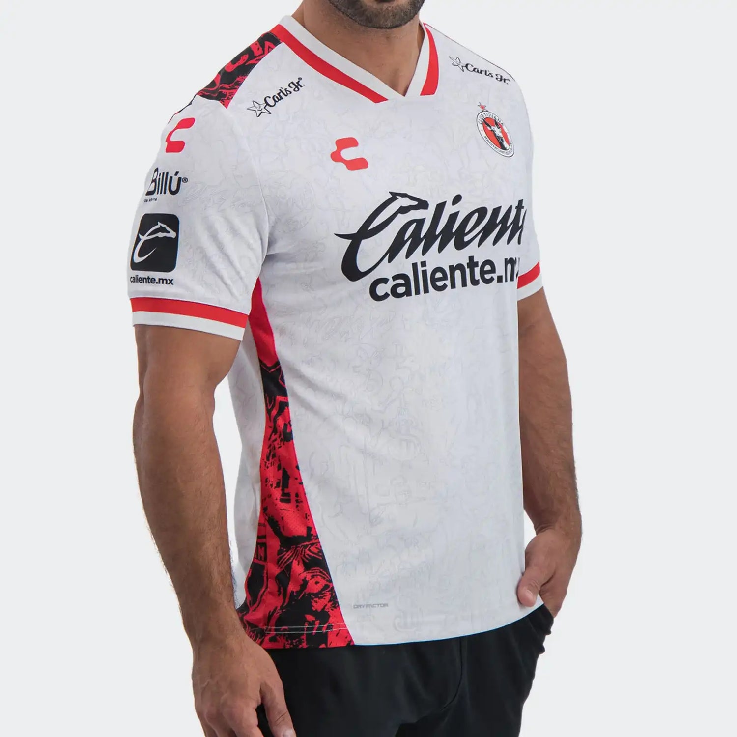 Charly 2025-26 Tijuana Men's Stadium Away Soccer Jersey (Detail 1)