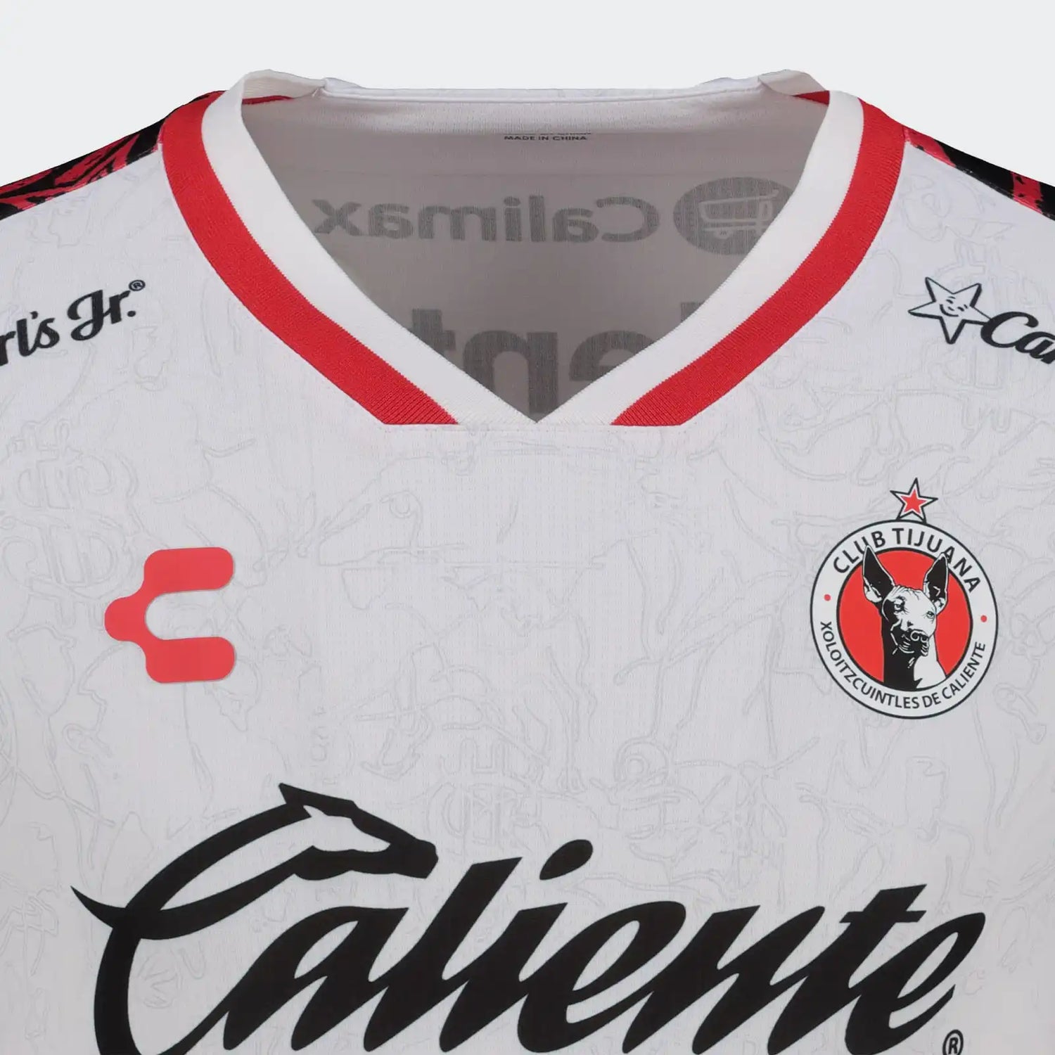 Charly 2025-26 Tijuana Men's Stadium Away Soccer Jersey (Detail 2)
