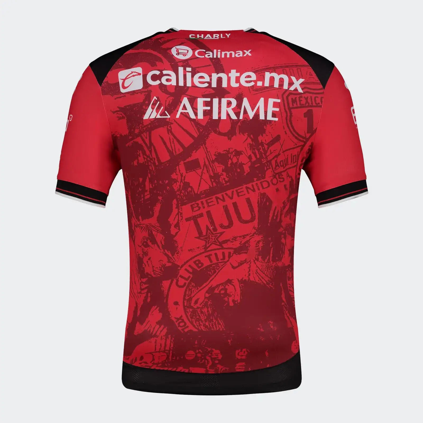 Charly 2025-26 Tijuana Men's Stadium Home Soccer Jersey (Back)