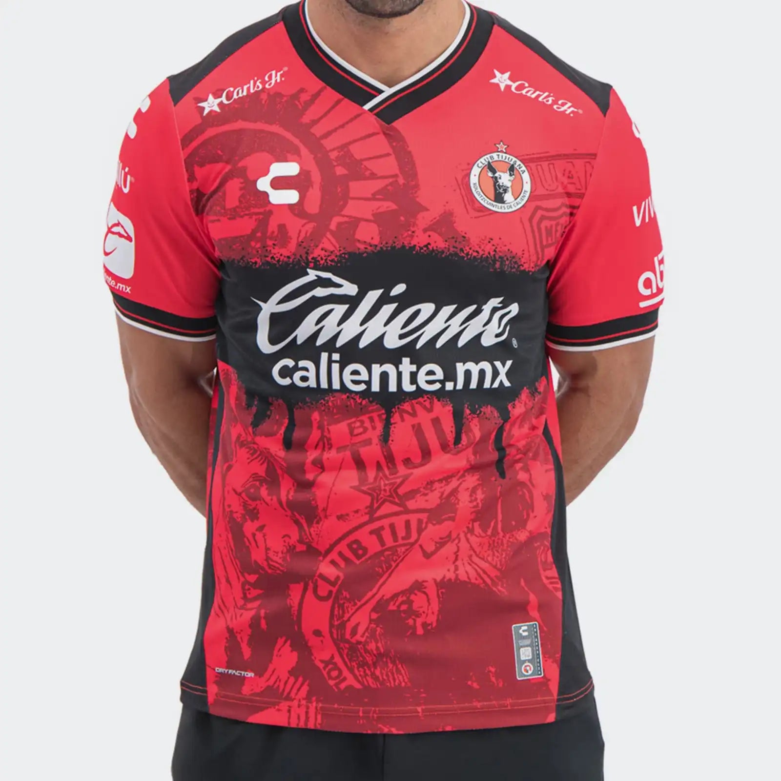 Charly 2025-26 Tijuana Men's Stadium Home Soccer Jersey (Detail 1)