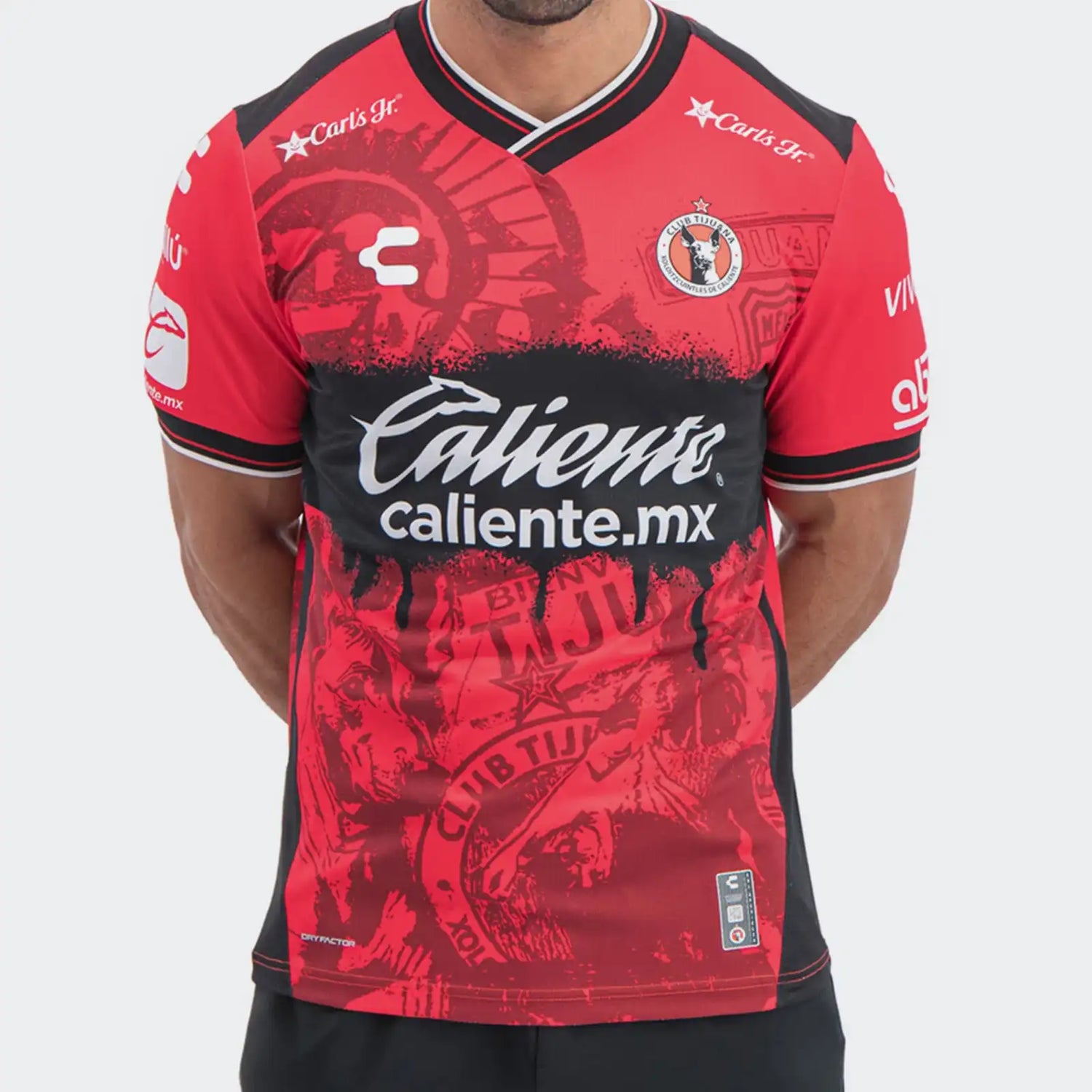 Charly 2025-26 Tijuana Men's Stadium Home Soccer Jersey (Detail 1)