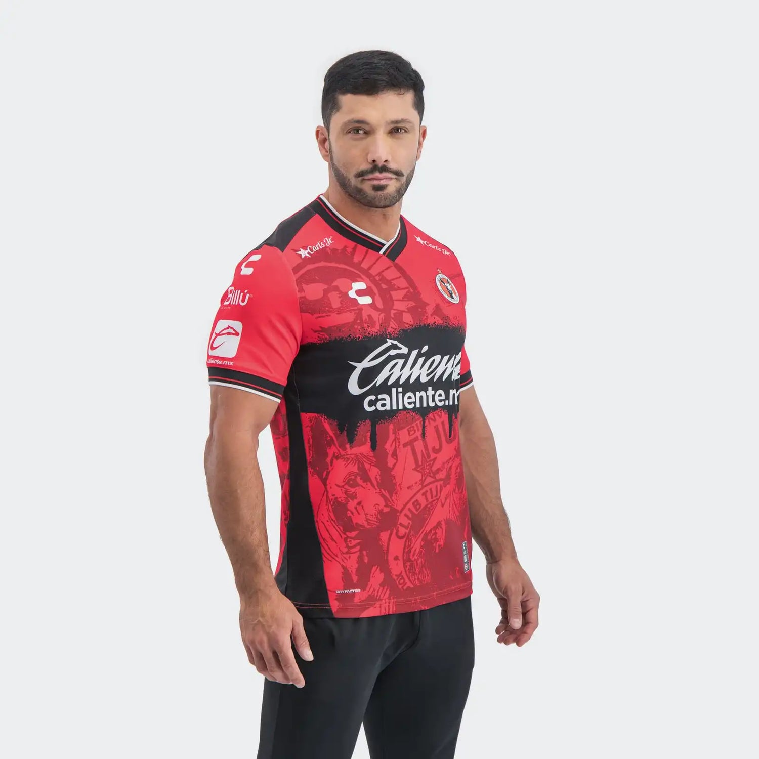 Charly 2025-26 Tijuana Men's Stadium Home Soccer Jersey (Model - Front)