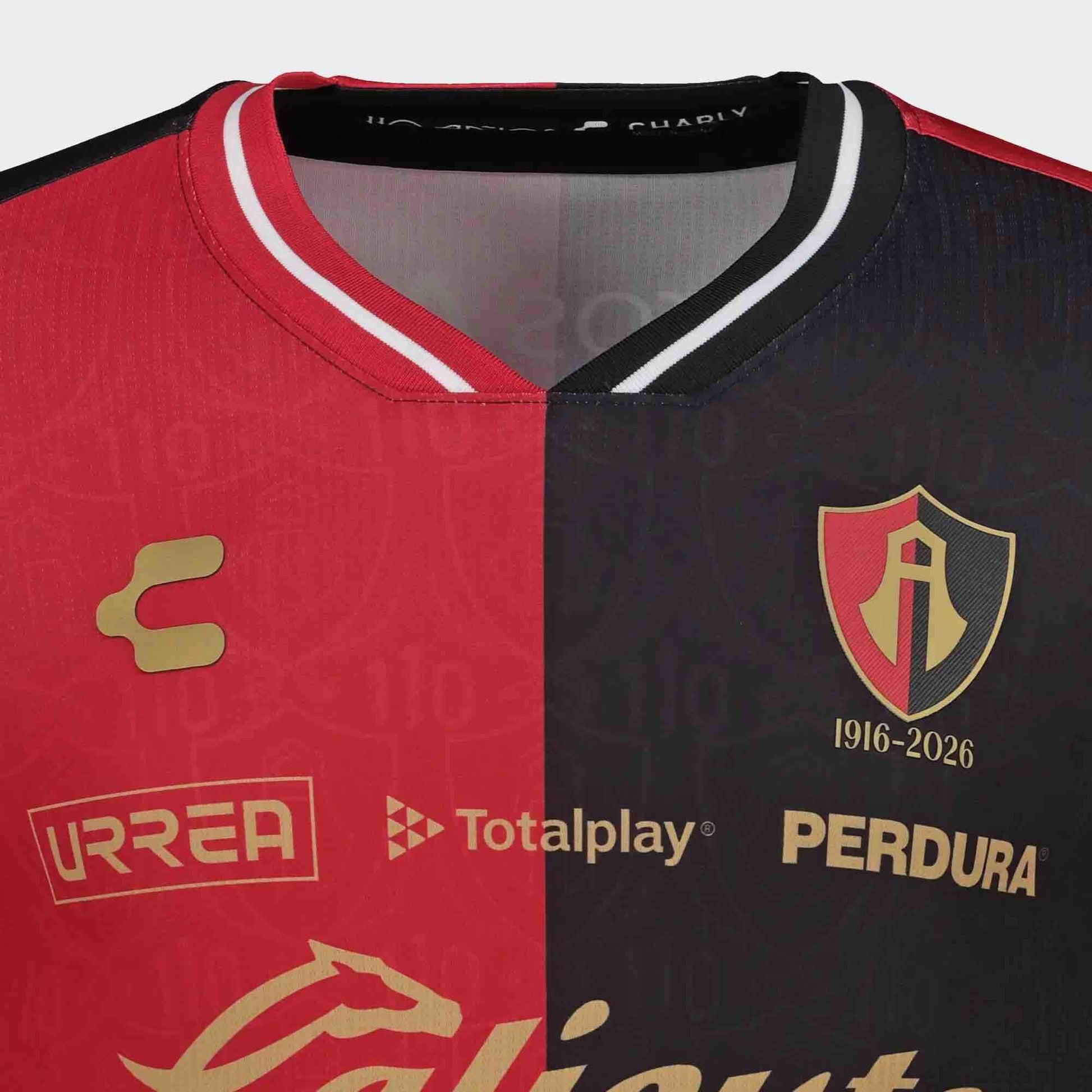 Charly 2026-27 Atlas Men's Authentic Home Soccer Jersey (Detail 1)