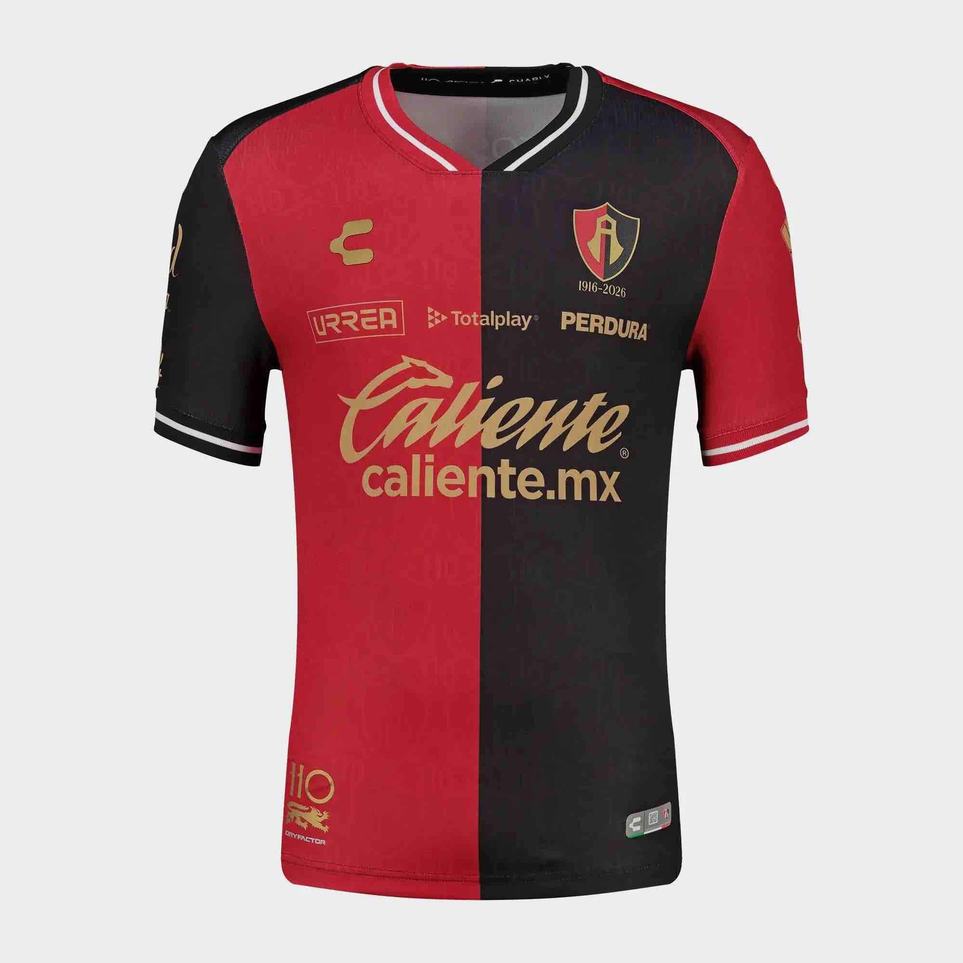 Charly 2026-27 Atlas Men's Authentic Home Soccer Jersey (Front)