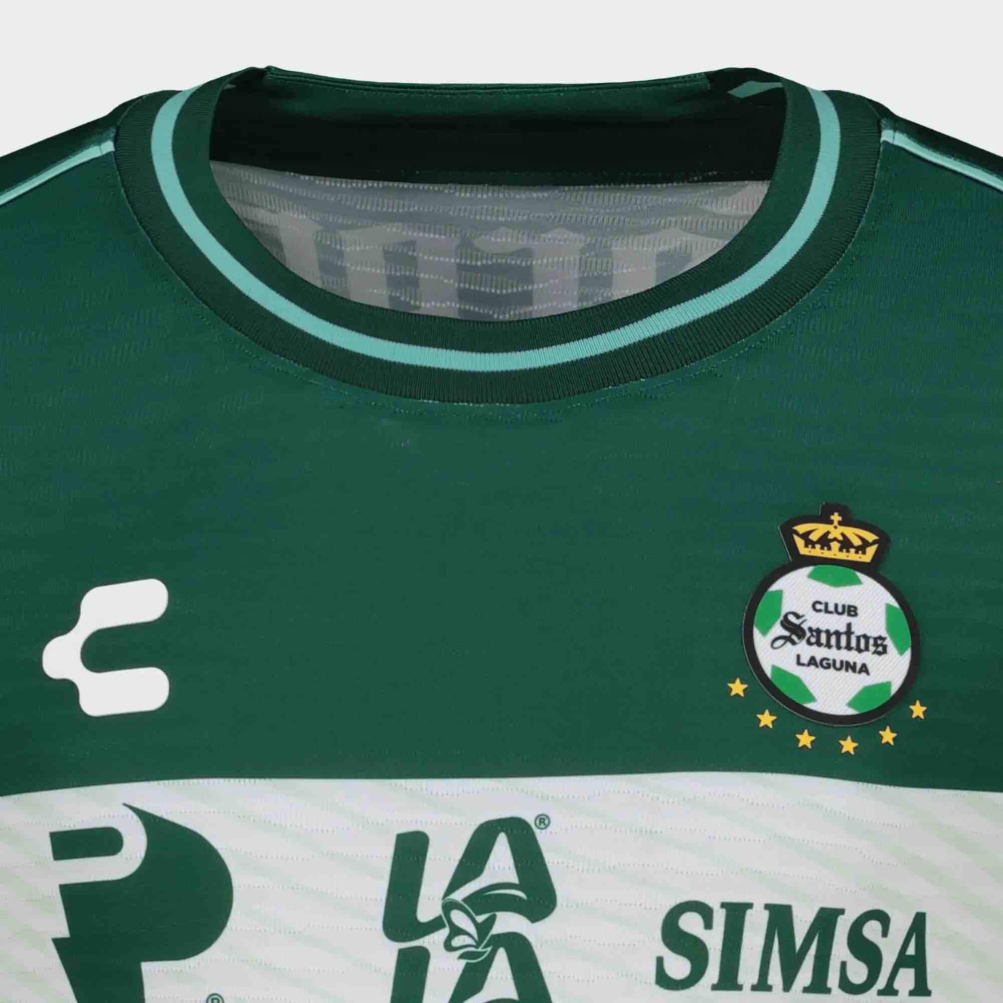 Charly 2026-27 Santos Men's Authentic Home Soccer Jersey (Detail 1)