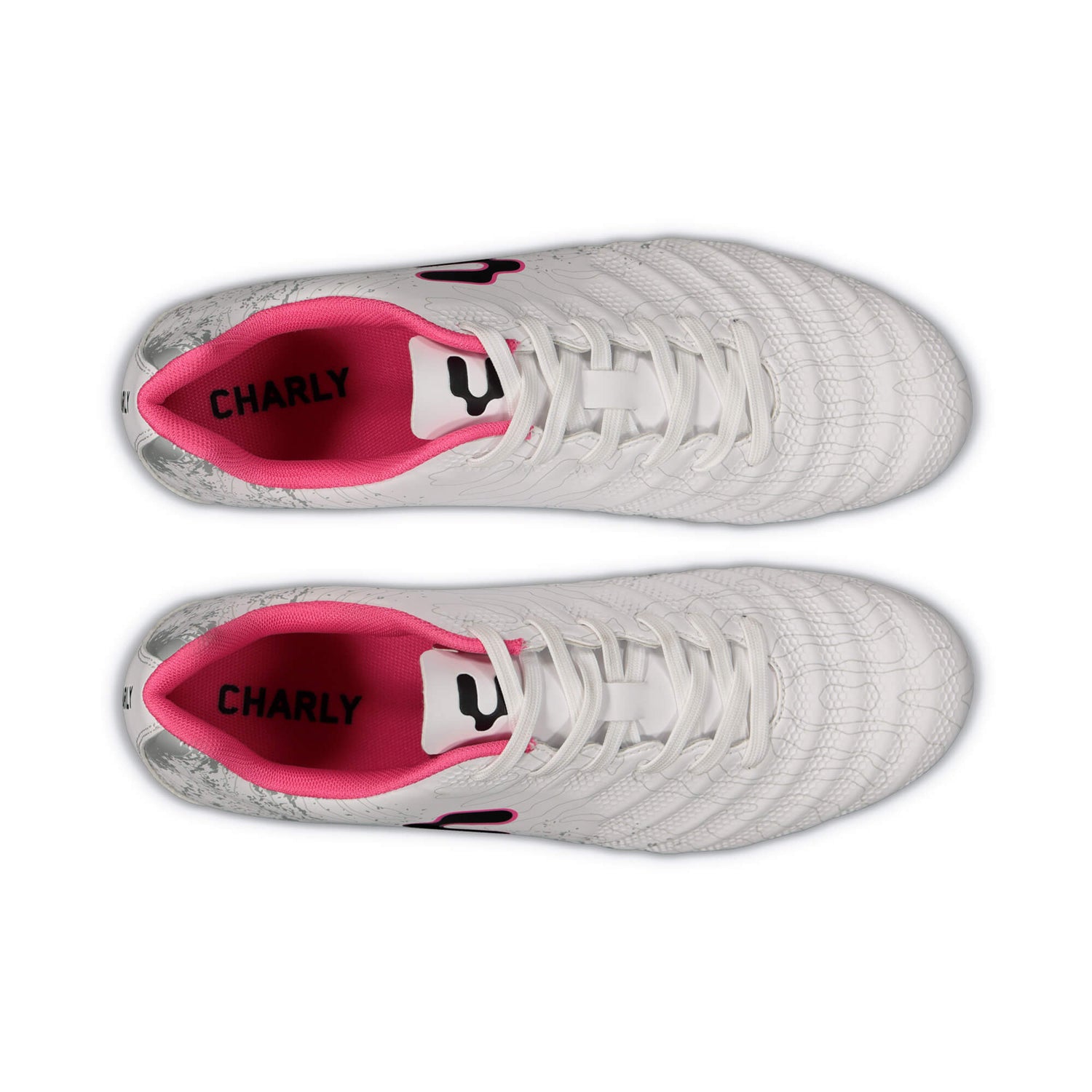 Charly Hotcross 2.0 White-Pink (Pair - Top)