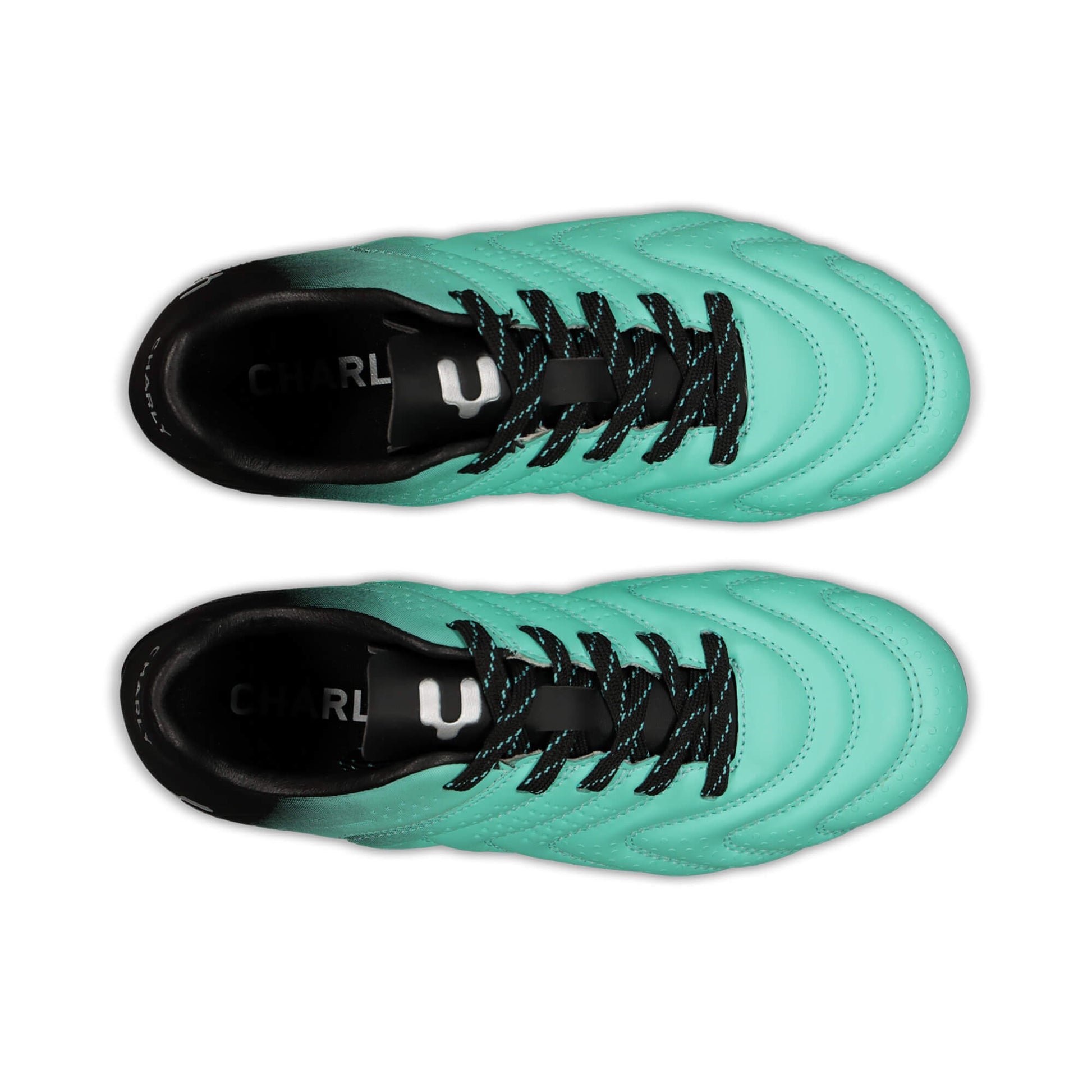 Charly Kid's Encore FG Aqua-Black (Pair - Top)