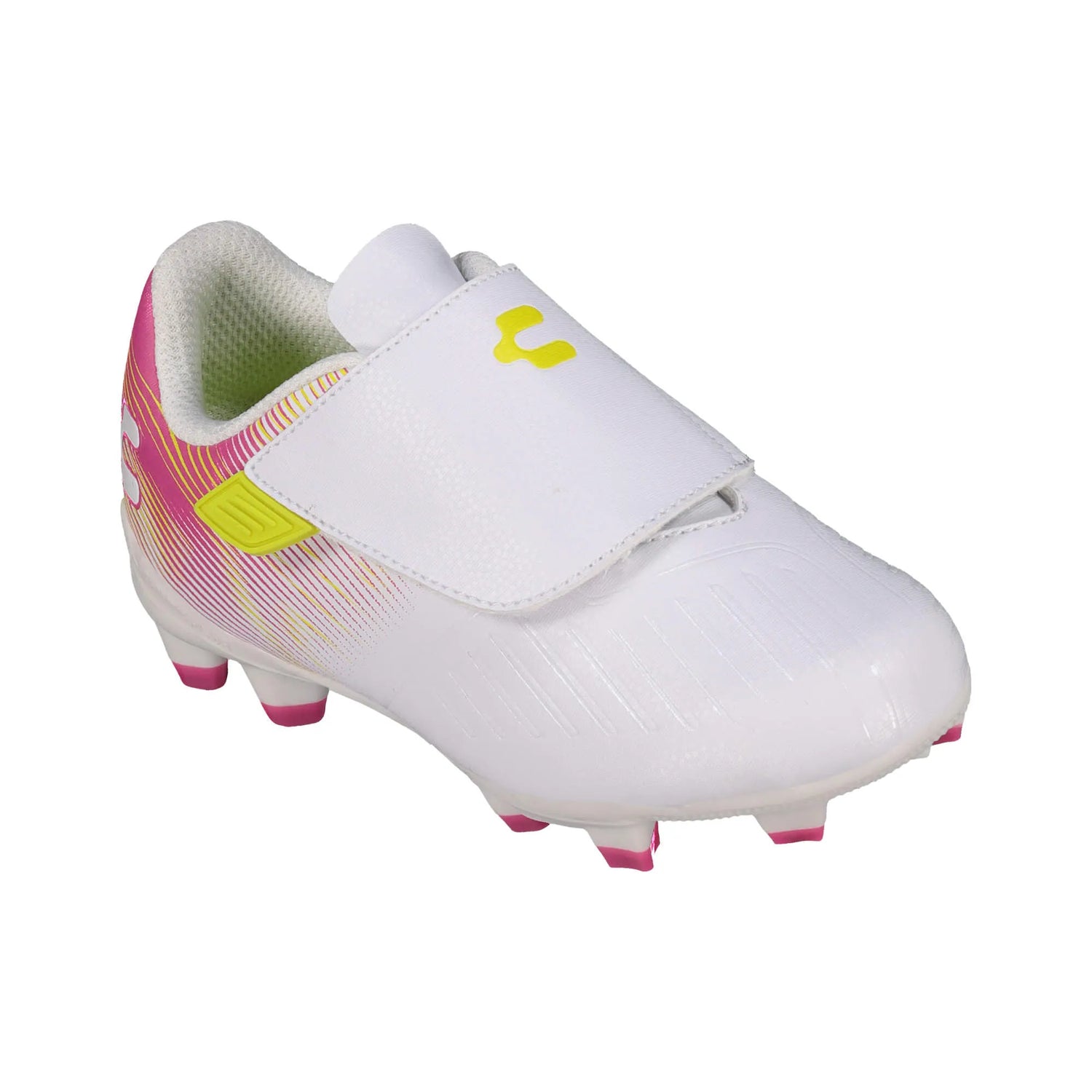 Charly Kid's Grasshopper 7.0 ST Firm Ground Soccer Cleats (Lateral)