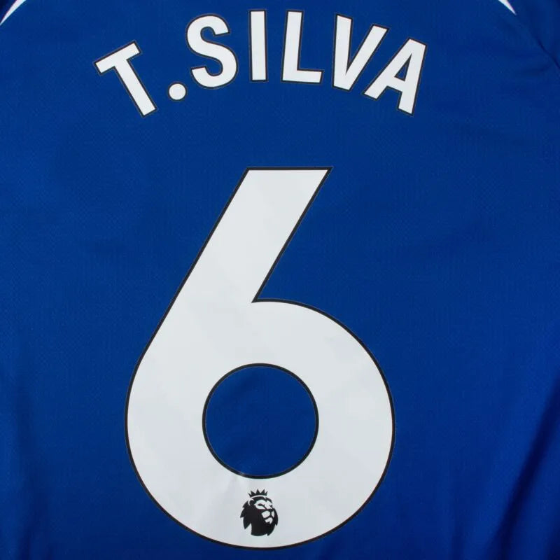 Chelsea 2023-Home T. Silva #6 Jersey Name Set Home-White