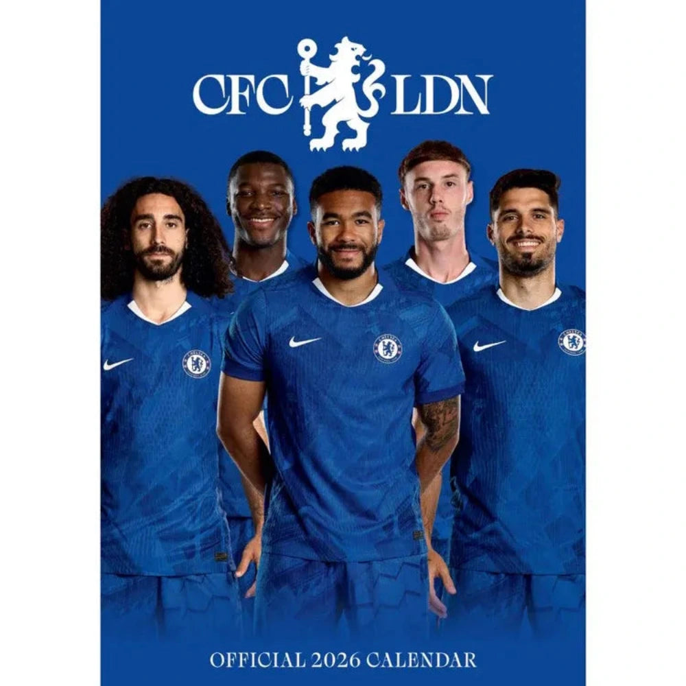 Chelsea 2026 Official Calendar (Front)