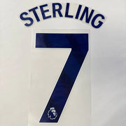 Chelsea 2023-Away STERLING #7 Official Name Set-Navy