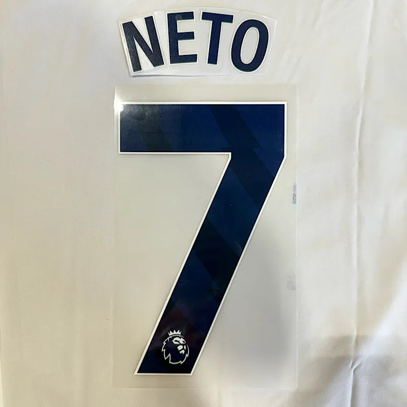 Chelsea 2026-Third NETO #7 Official Name Set-Navy