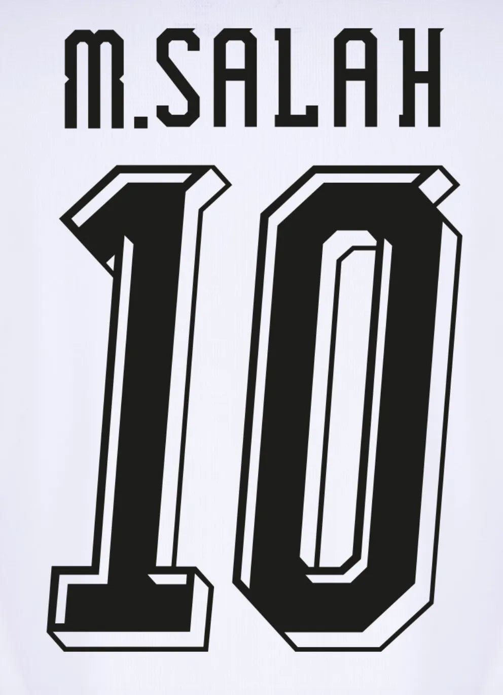 Egypt 2026- Away M.SALAH #10 Official Name Set (Back)