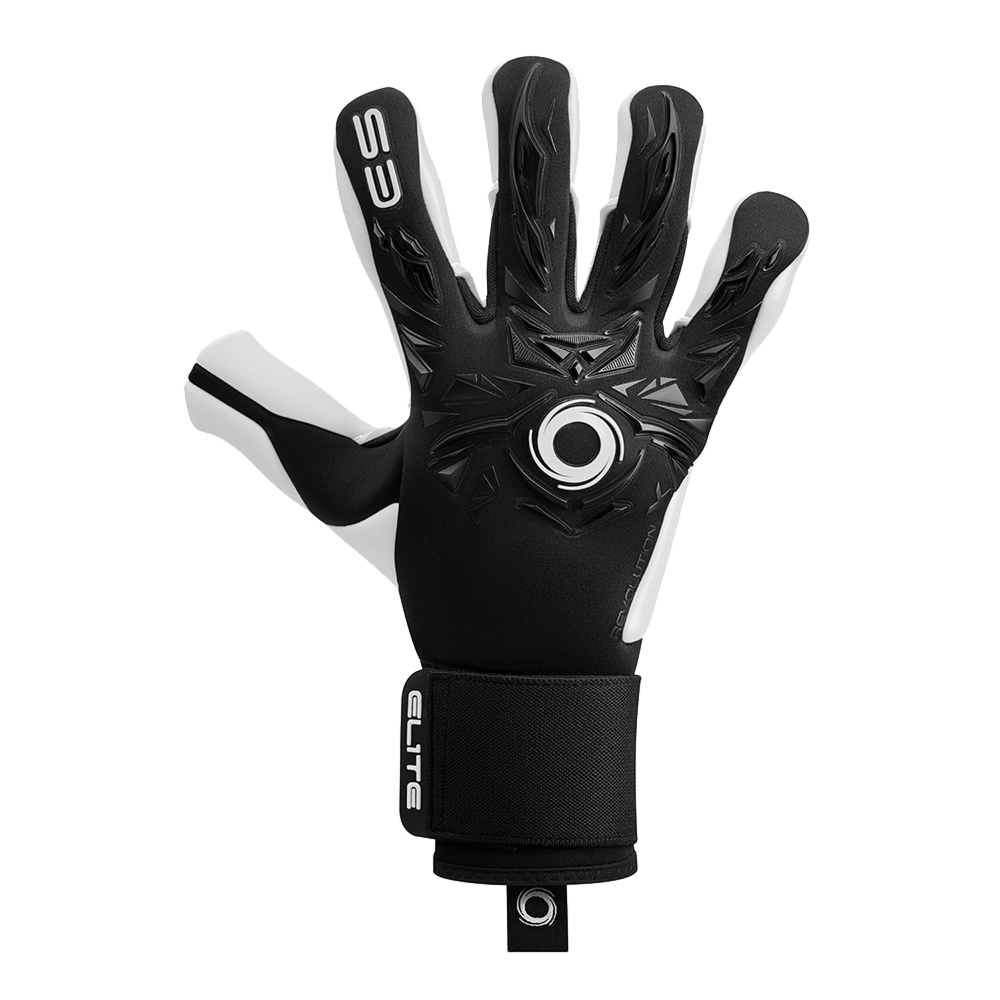 Elite Sport Revolution X Combi Black Goalkeeper Glove (Single - Outer)