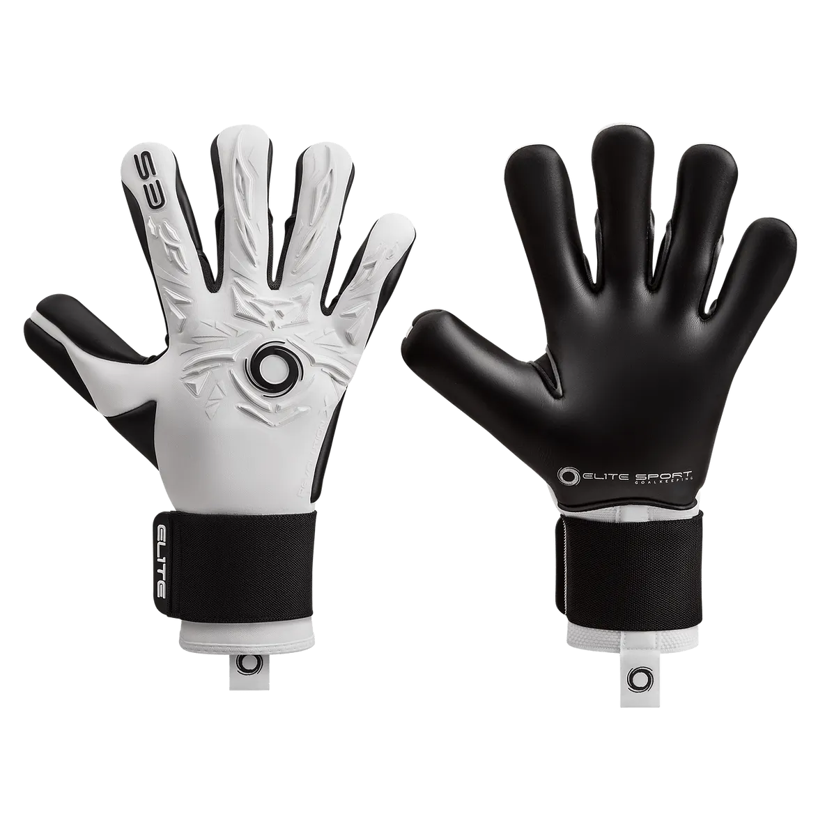 Elite Sport Revolution X Combi White Goalkeeper Glove (Pair)