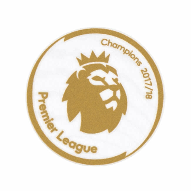 English Premier League 2017/18 Champion Gold Patch (Man City) (Front)