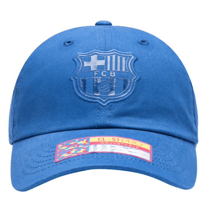 FI Collection Barcelona Flyer Classic Hat - Blue (Front)