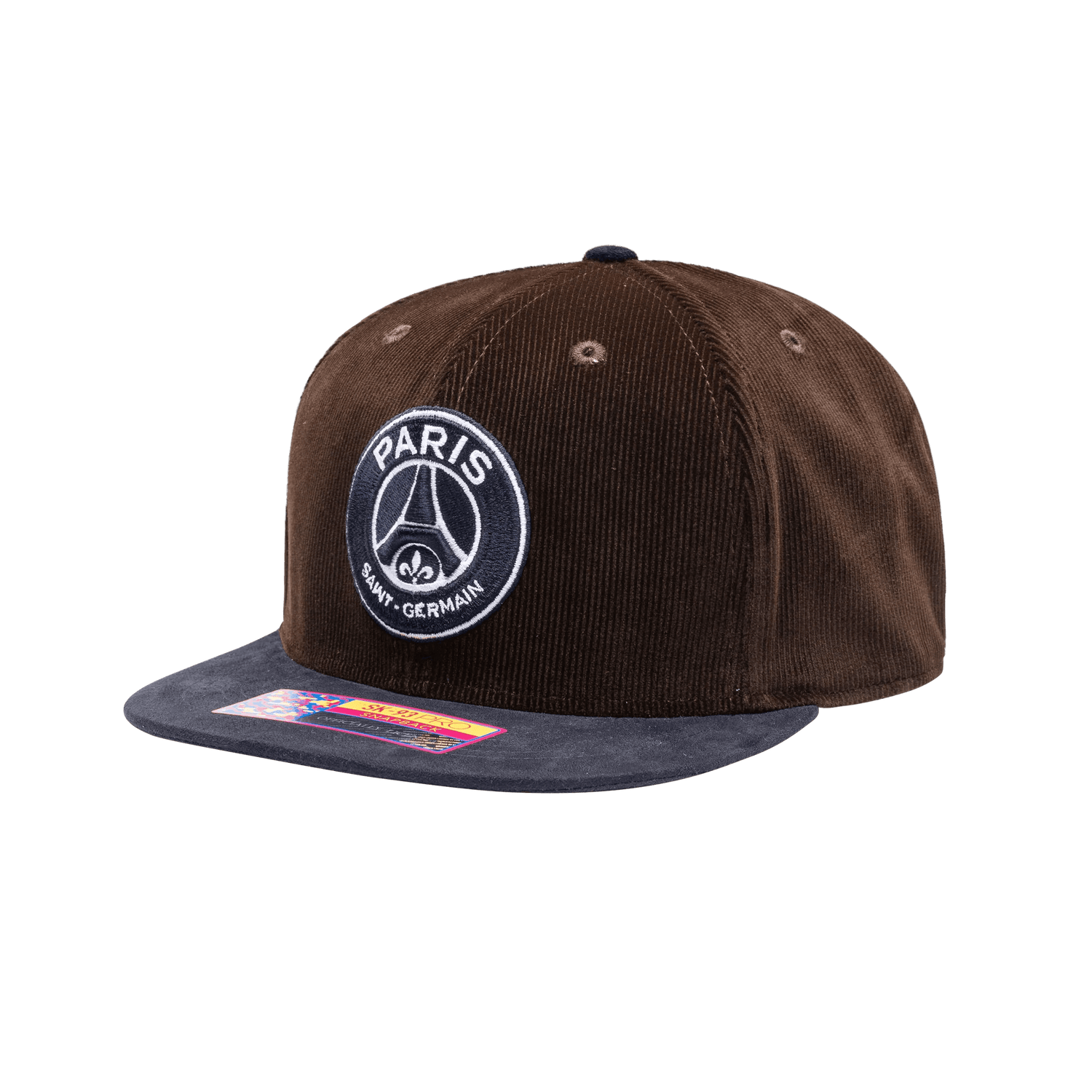FI Collection Club PSG Cognac Snapback Hat (Lateral - Side 1)