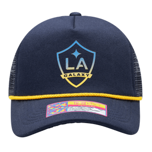 FI Collection LA Galaxy Atmosphere Trucker Hat (Front)