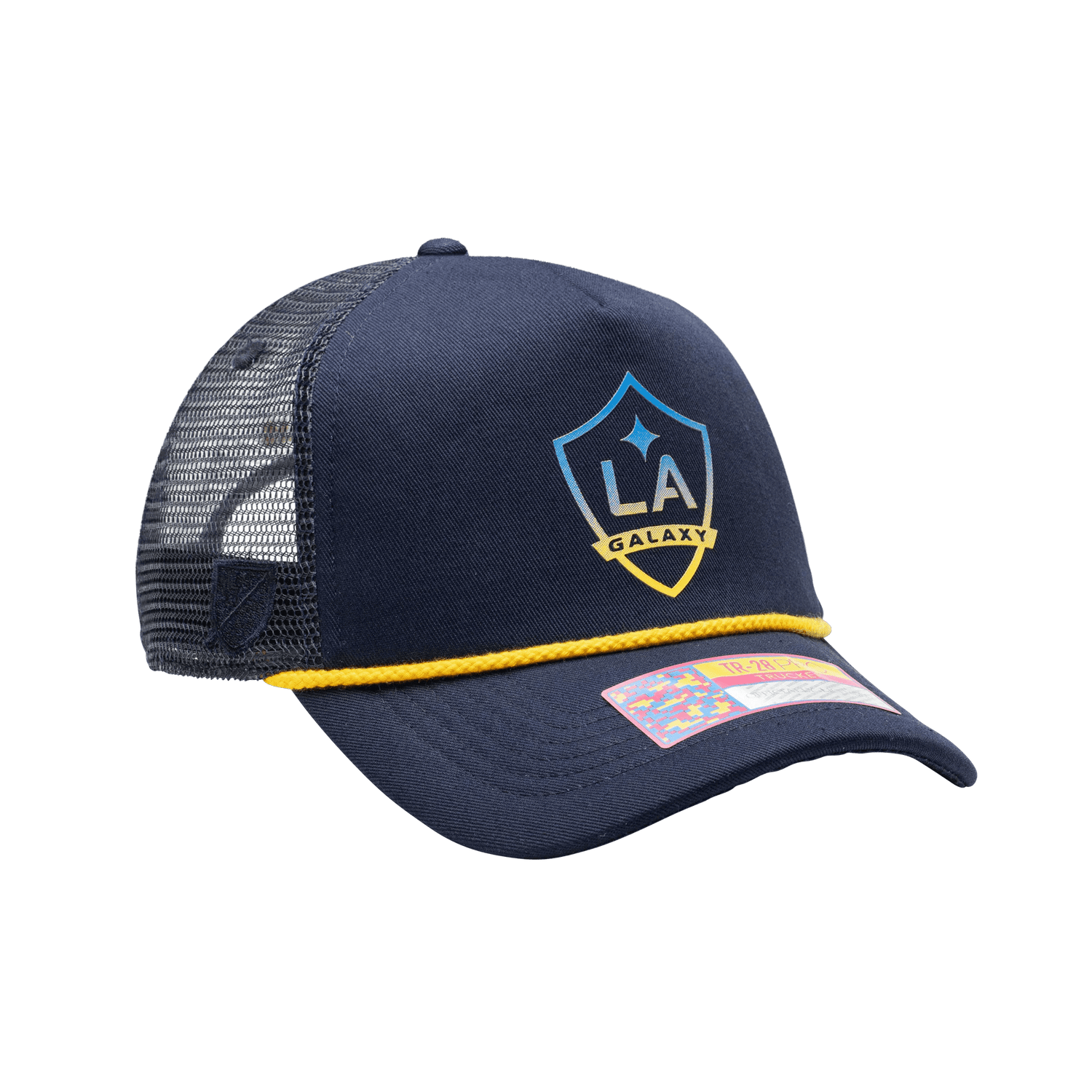 FI Collection LA Galaxy Atmosphere Trucker Hat (Lateral - Side 2)