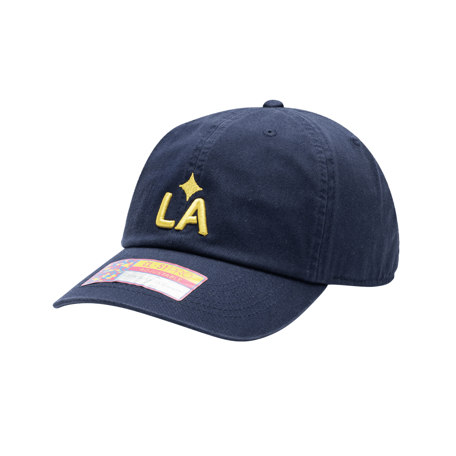 FI Collection LA Galaxy Bambo Classic Hat (Lateral - Side 1)